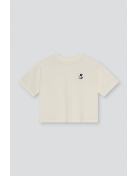 TNS Logo Teen T-Shirt Ecru 3