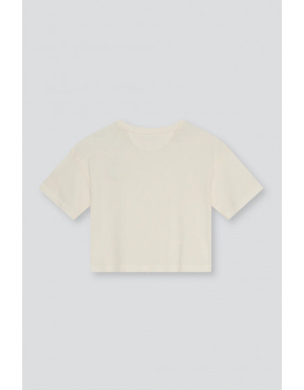TNS Logo Teen T-Shirt Ecru 2