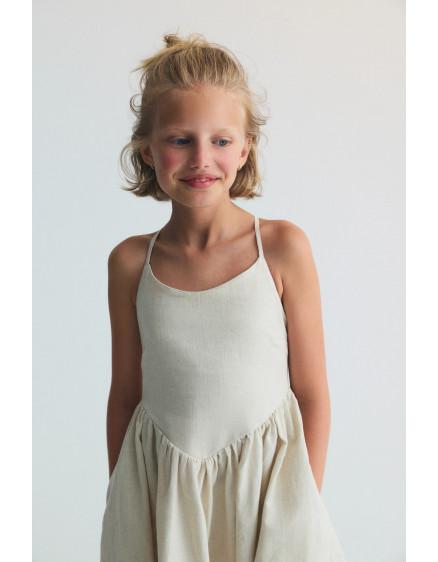 Lippia Teen Dress Sand Vigore Ecru 3