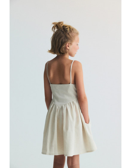 Lippia Teen Dress Sand Vigore Ecru 6