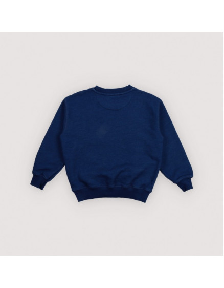 TNS Logo Sweatshirt Indigo Denim 3