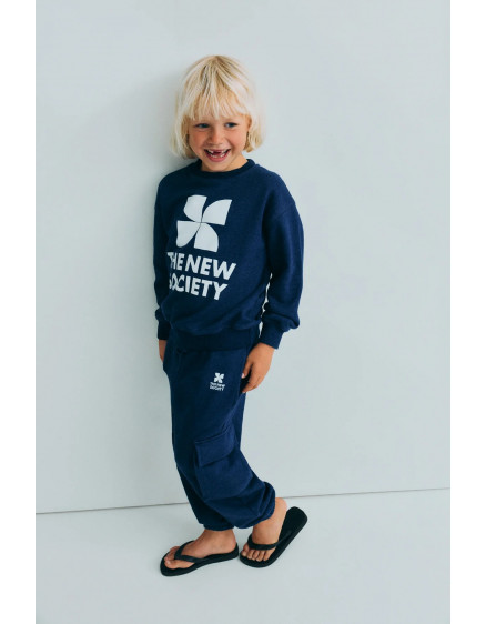 TNS Logo Jogging Indigo Denim 4