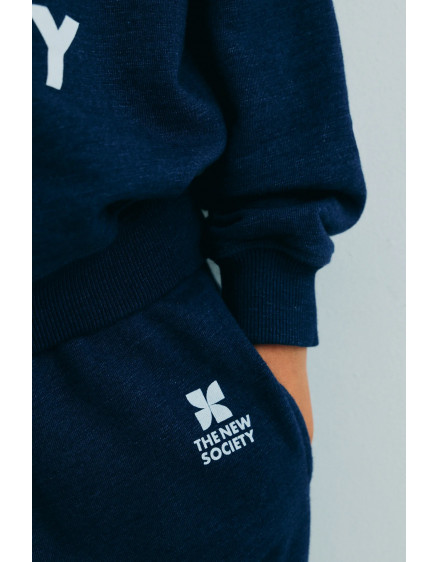 TNS Logo Jogging Indigo Denim 2