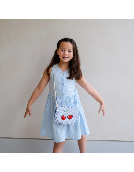 Сумочка Striped Cherry Blue 3