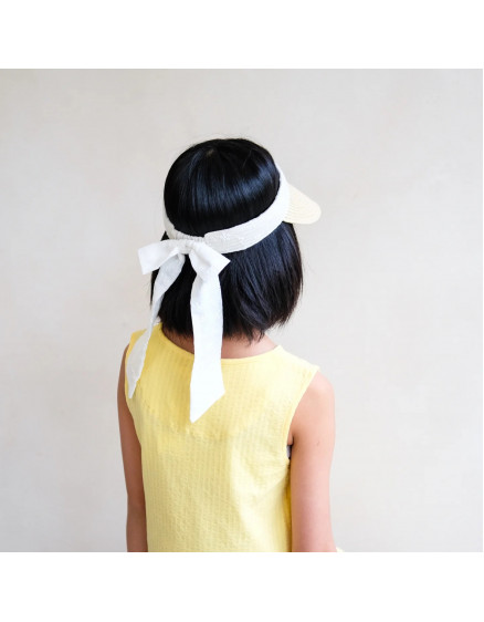 Broderie Visor White 2