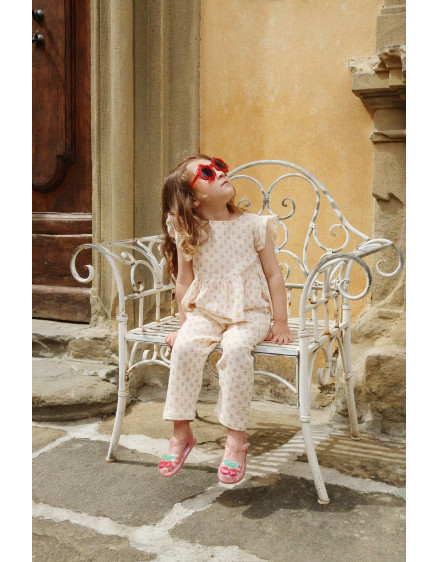 Sunglasses Junior Flower Red 5-10 2
