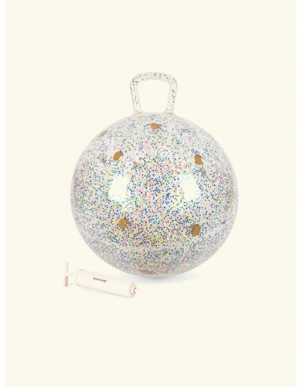 Glitter Jump Ball Lemon 4