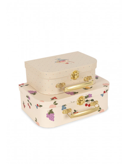 2 Pack Suitcase Fruity One Size