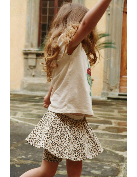 Famo Puff Tee Buttercream 3