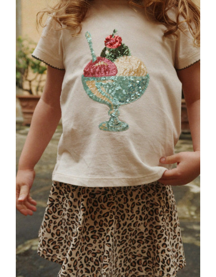 Famo Puff Tee Buttercream 2