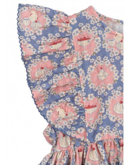 Kim Frill Dress Snack Time 5