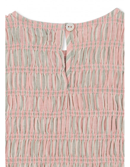 Luli Dress Blush Stripe 4