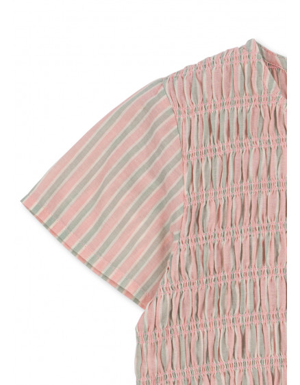 Luli Dress Blush Stripe 8