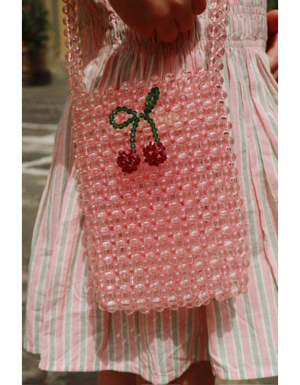 Luli Dress Blush Stripe 6