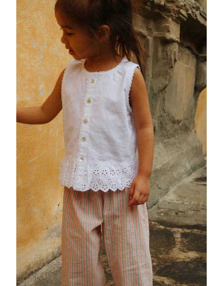 Luli Pants Blush Stripe 5