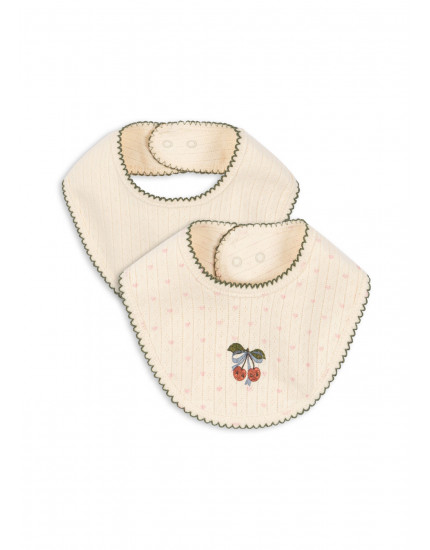 Minnie 2 Pack Bib Minnie Coeur One Size