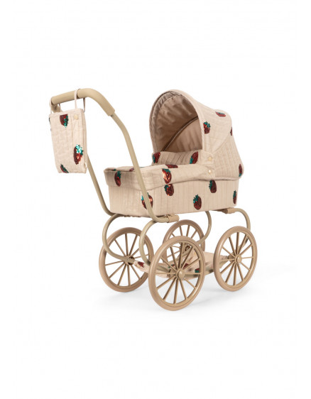 Minnie Tulle Doll Pram Strawberry 8