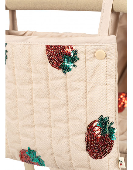 Minnie Tulle Doll Pram Strawberry 7