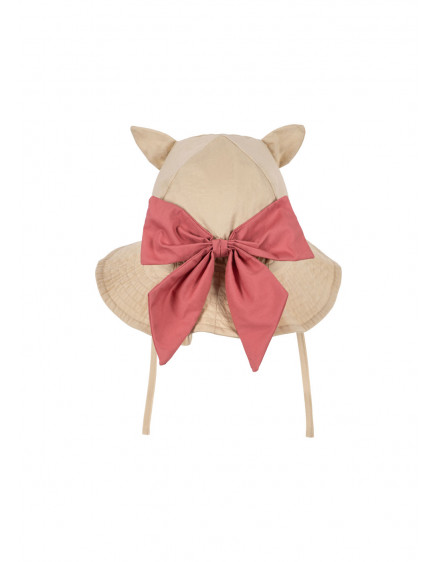 Verbena Bow Kitty Sun Hat Creme Brulle 2