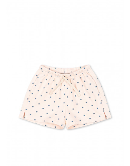 Spotty Sweat Shorts Rosewater Dot