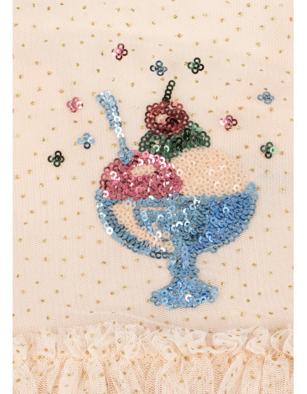 Yvonne Puff Dress Gelato 8