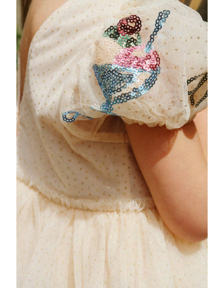 Yvonne Puff Dress Gelato 3