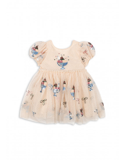 Yvonne Puff Dress Gelato