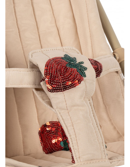 Tulle Doll Stroller Strawberry 6