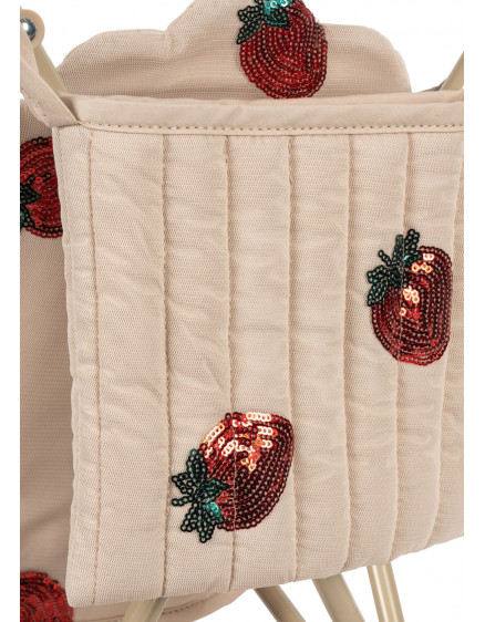 Tulle Doll Stroller Strawberry 5