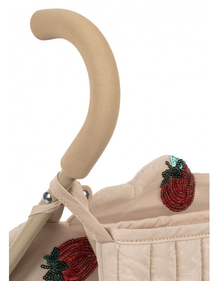 Tulle Doll Stroller Strawberry 3