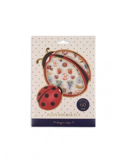 Puffy Stickers Ladybug