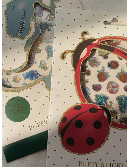 Puffy Stickers Ladybug 2