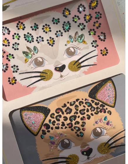 Kitty Face Jewels Multi 3