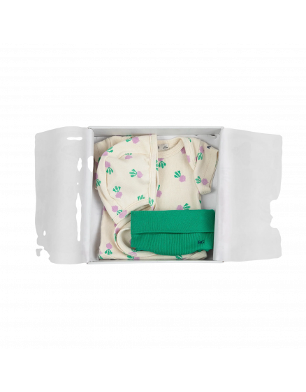 Pixel Sugar Beet All Over Gift Set White 2