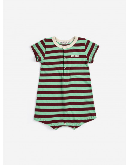 Bobo Choses Striped Playsuit Multi