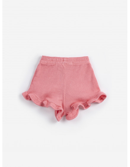 Bobo Choses Ruffled Shorts Pink 2