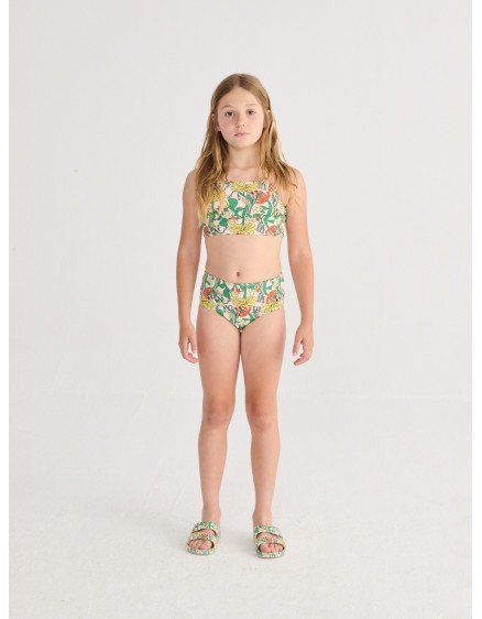 Color Herbalist All Over Bikini Off White 5