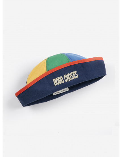 Bobo Choses Color Block Sailor Hat Multi