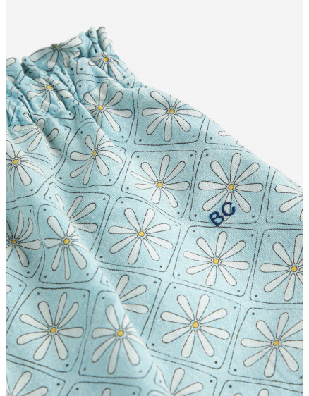 Daisy Mosaic All Over culotte Pants Blue 4