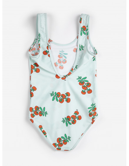 Juicy Tomatoes All Over Swimsuit Blue 4