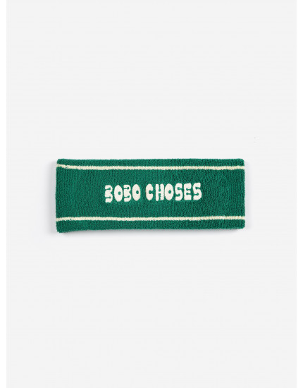 Bobo Choses Terry Headband Green One Size