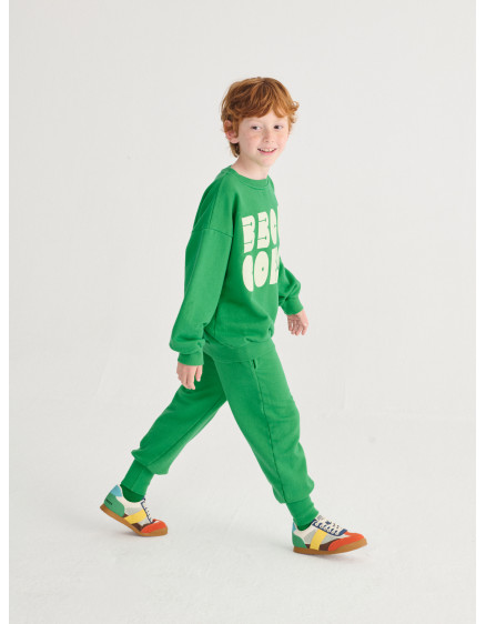 Bobo Choses Modern Sweatshirt Green 4