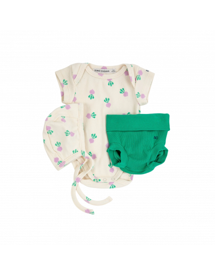 Pixel Sugar Beet All Over Gift Set White 1M