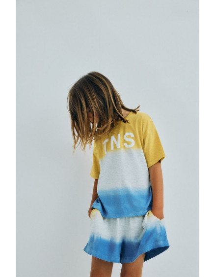 Tie Dye Short Mimosa Yellow 4