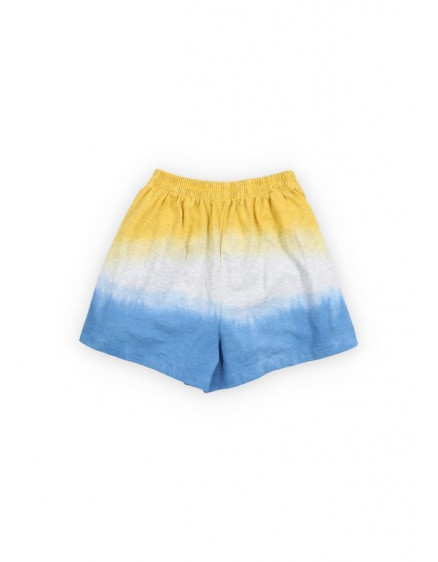 Tie Dye Short Mimosa Yellow 3