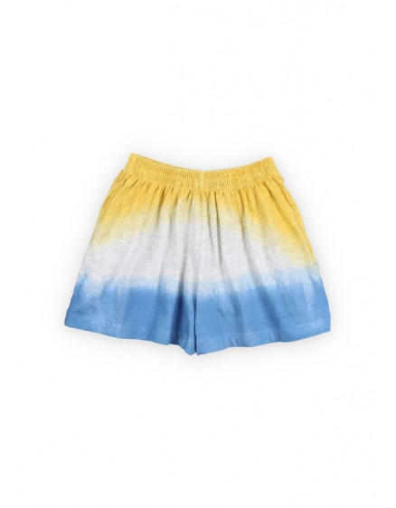 Tie Dye Short Mimosa Yellow 2