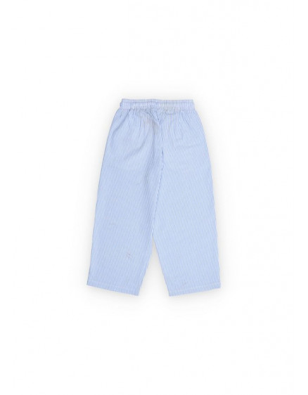 Almond Pant Vista Blue Stripes 2
