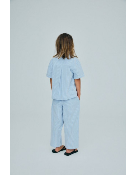 Сорочка Almond Blue Stripes 4
