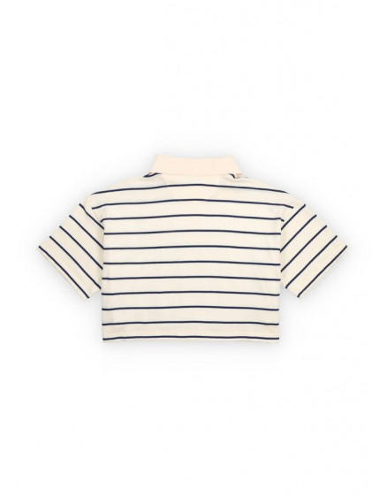 Acacia Teen Polo Ecru Stripes 4