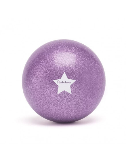 Glittery Tiger balloon 10 cm – Purple 4